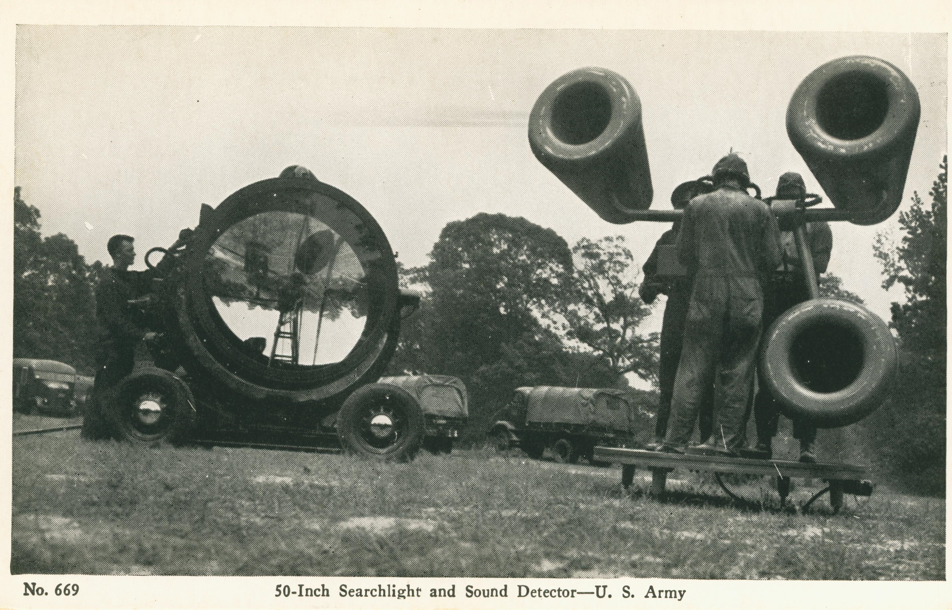 Sound Detector and searchlight
