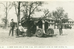 37 mm anti-aircraft gun Fort Eustis VA
