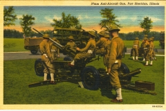37 mm anti-aircraft gun Fort Sheridan IL