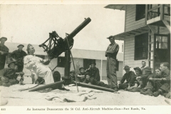 50 cal. anti-aircraft gun Fort Eustis VA