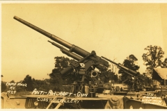 Anti-aircraft gun Camp Knox KY 1929