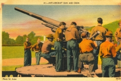 Anti-aircraft gun and crew 1