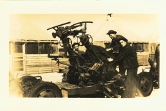 Twin 50 cal anti-aircraft gun 1