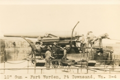 10 inch gun Fort Worden