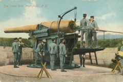 See Coast Drill West Point N. Y. 8 inch gun