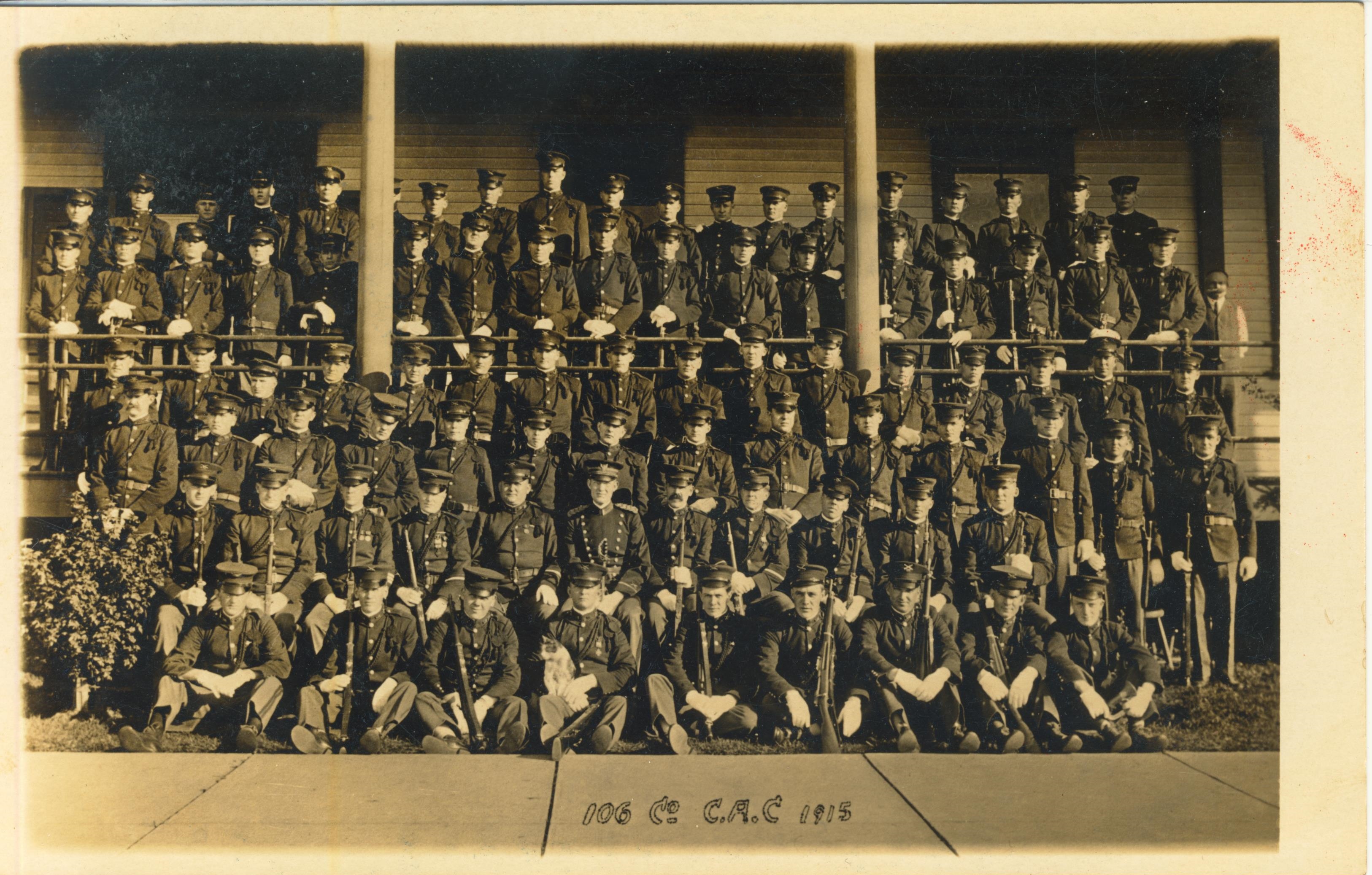106th Co C.A.C. 1915
