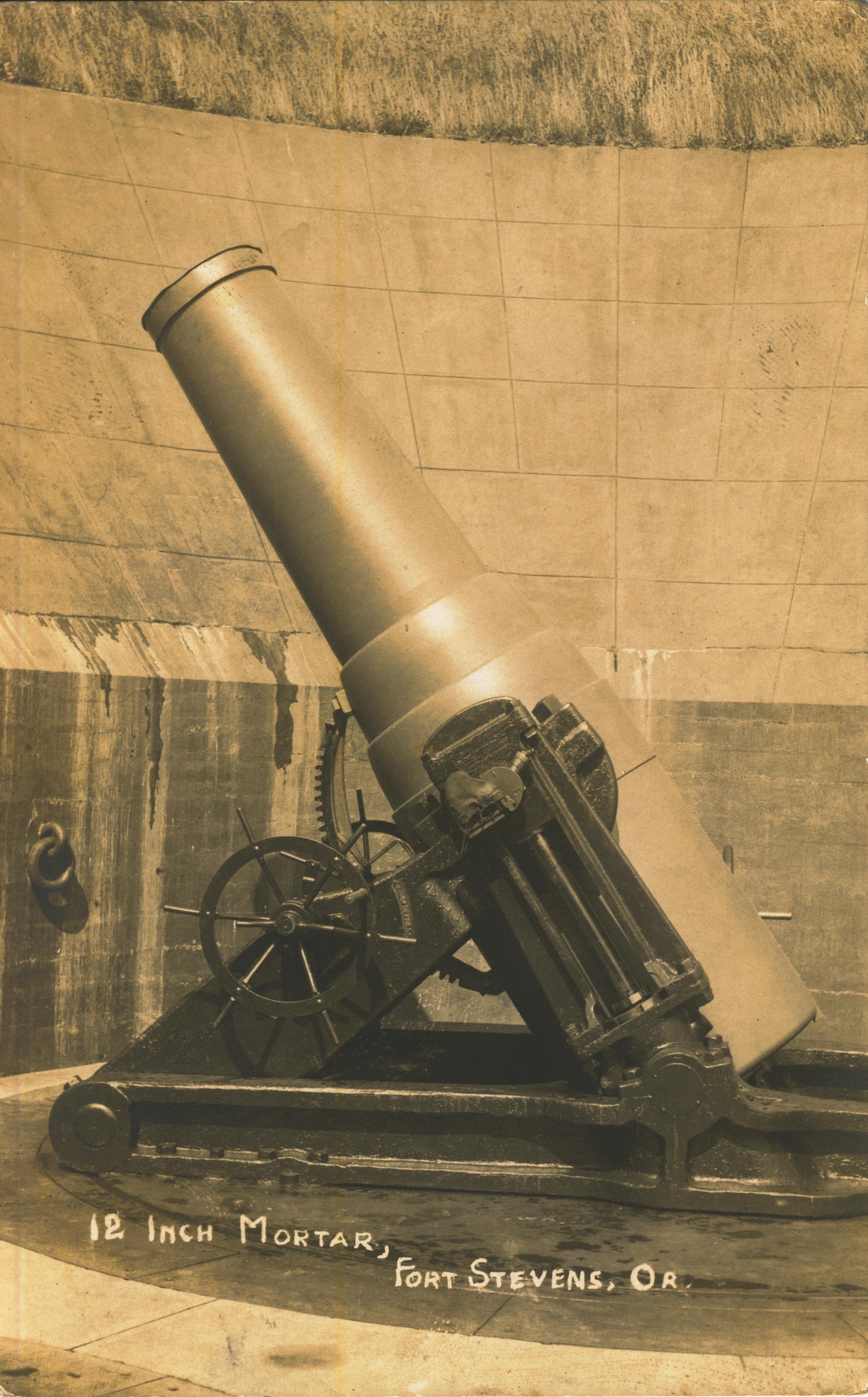 12 Inch Mortar Fort Stevens OR