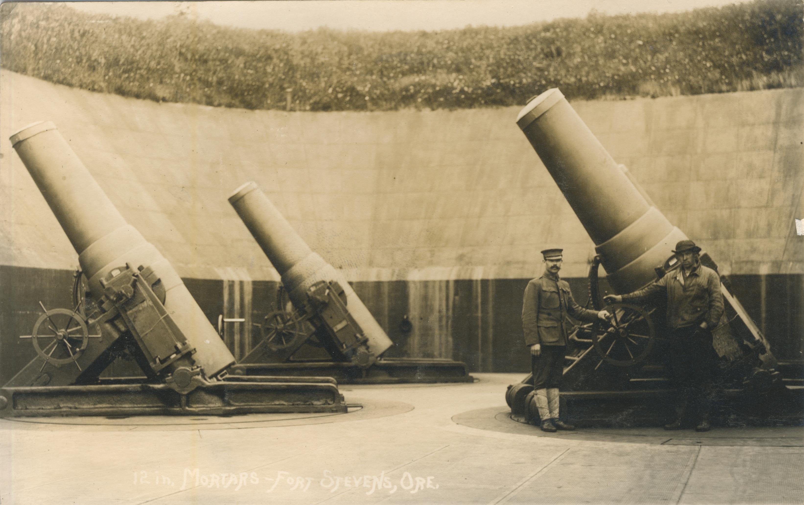 12 inch Mortars Fort Stevens OR