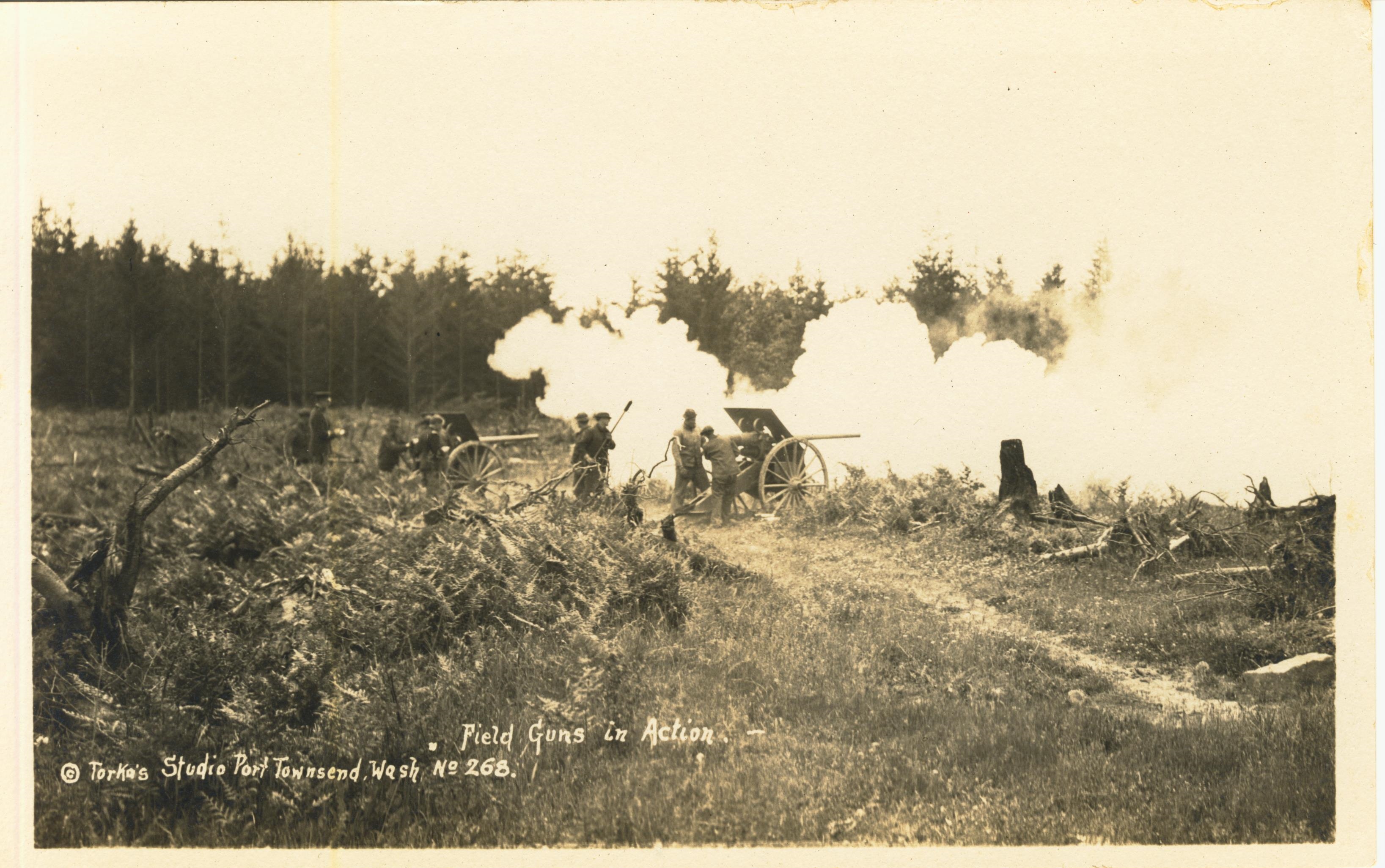 Field Guns In Action Torka's Studio