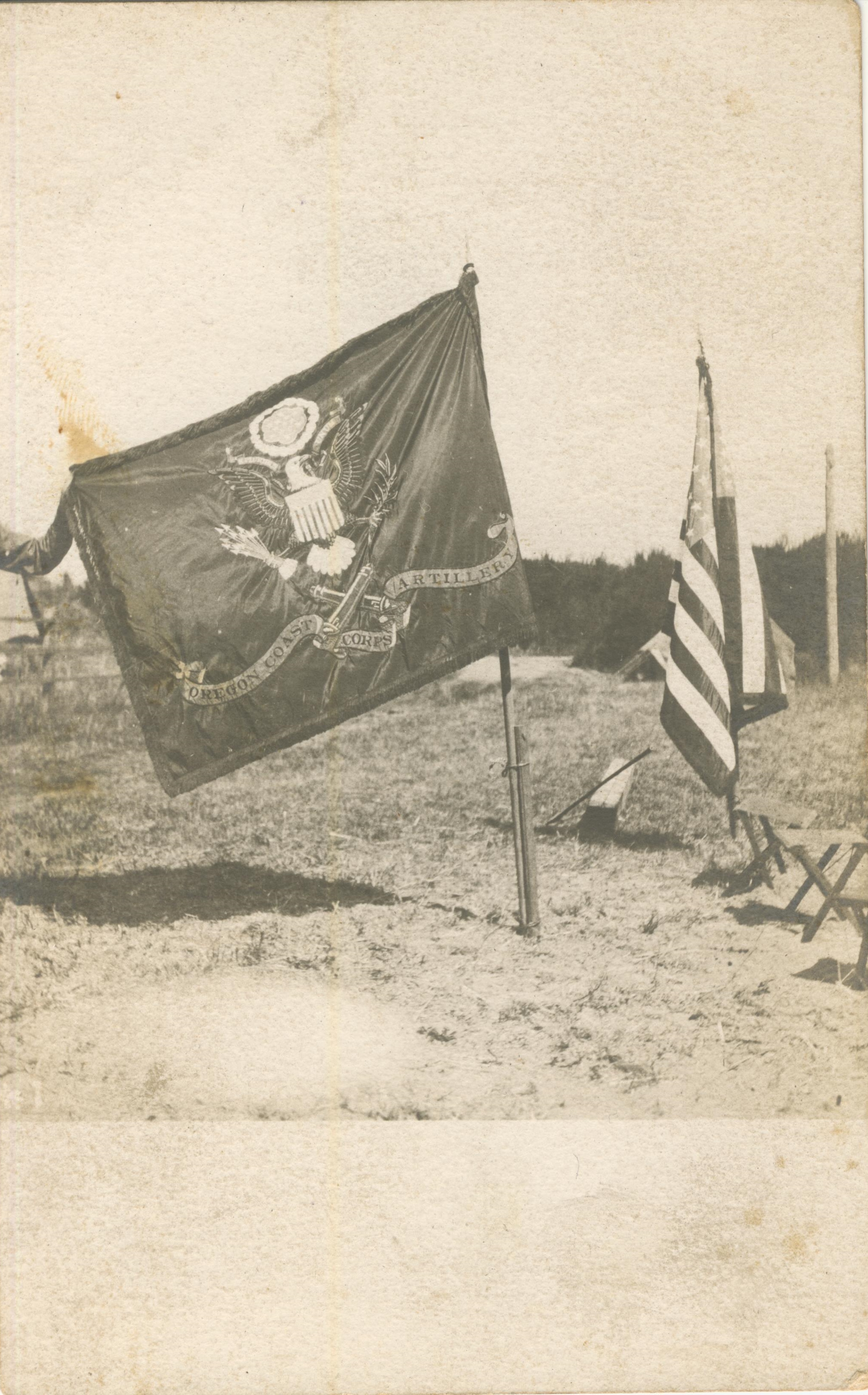 Flag Oregon Coast Artillery