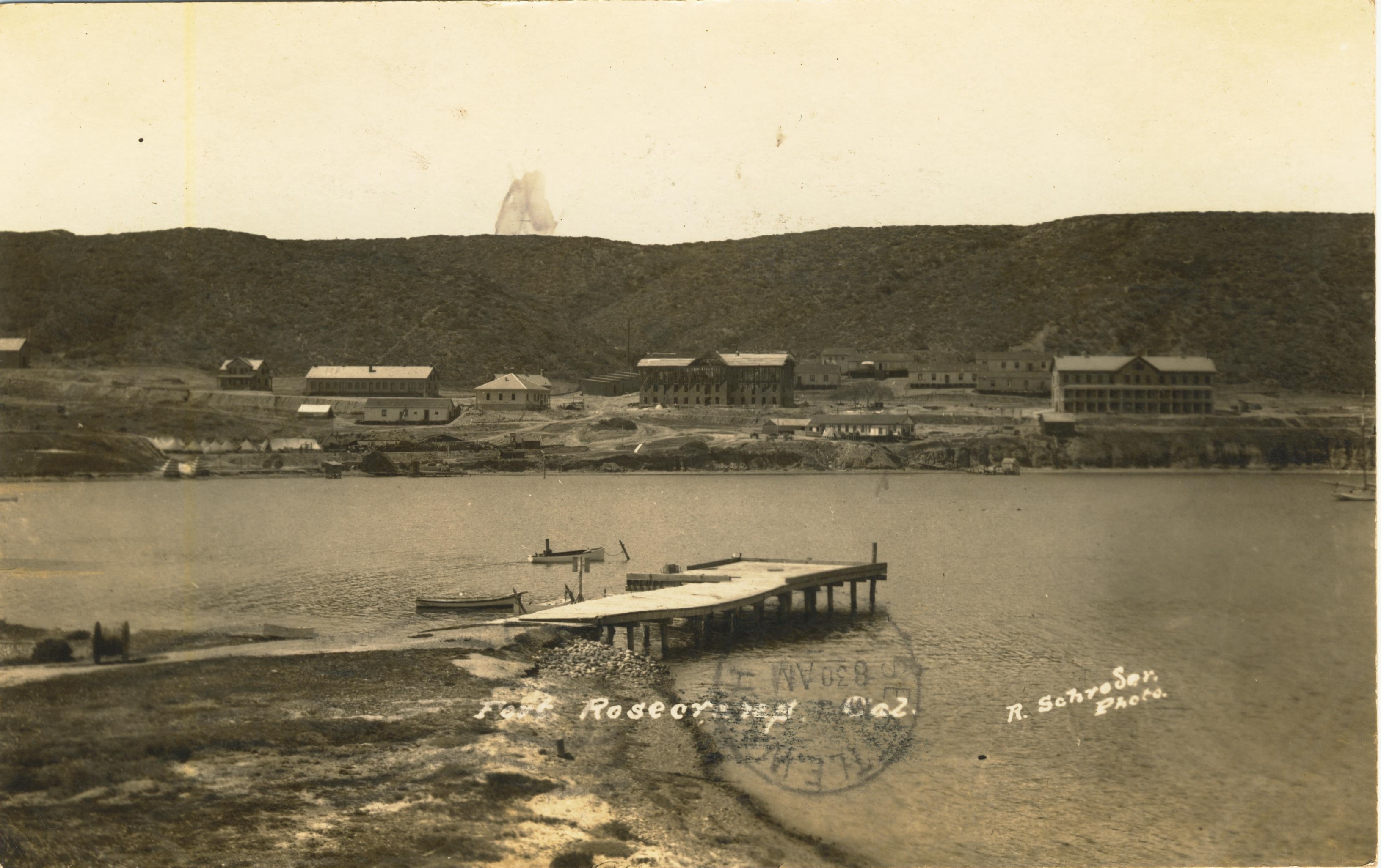 Fort Rosecrans CA postmarked May 2 1908