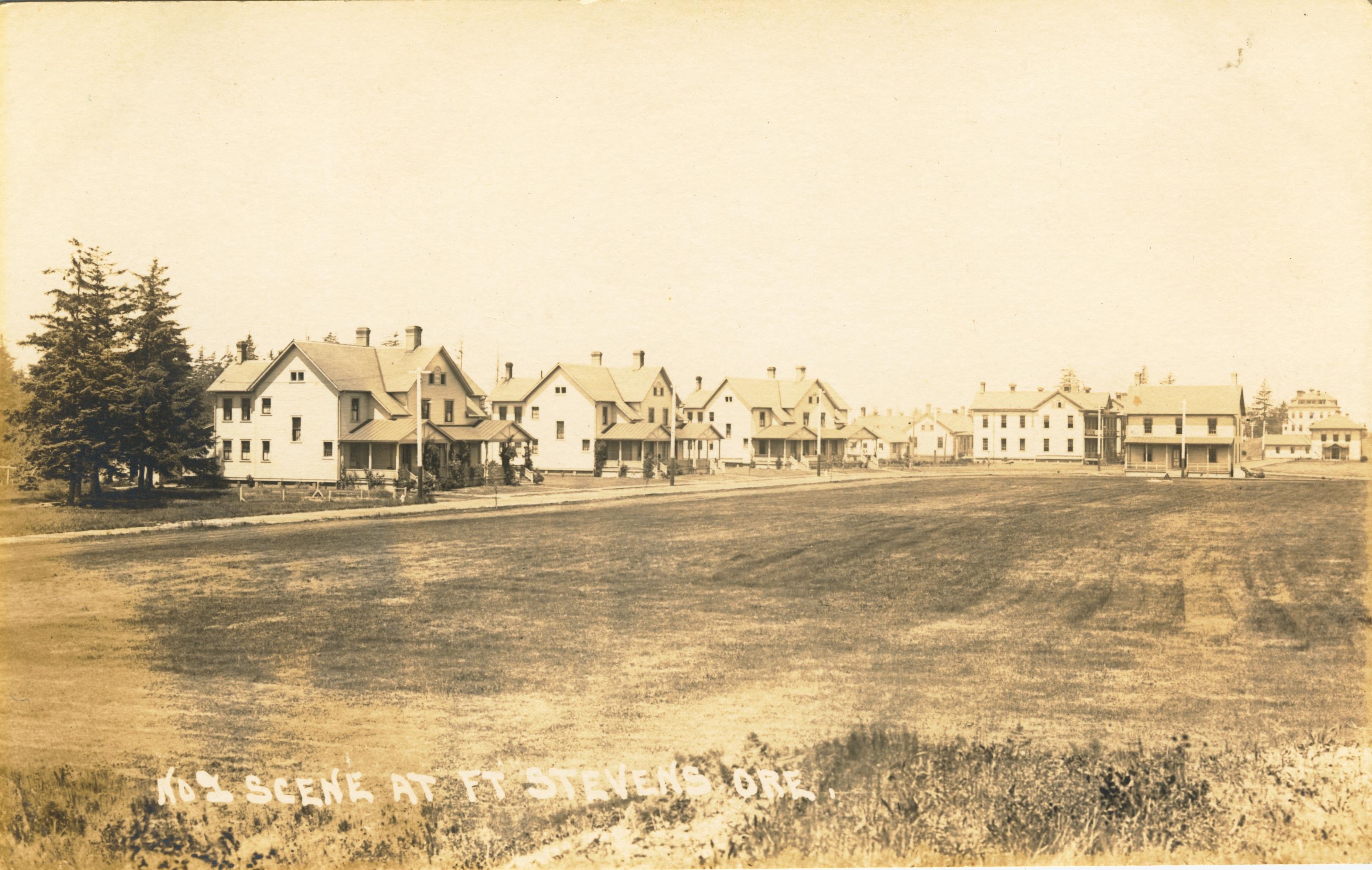 Lower Parade Grounds Fort Stevens OR