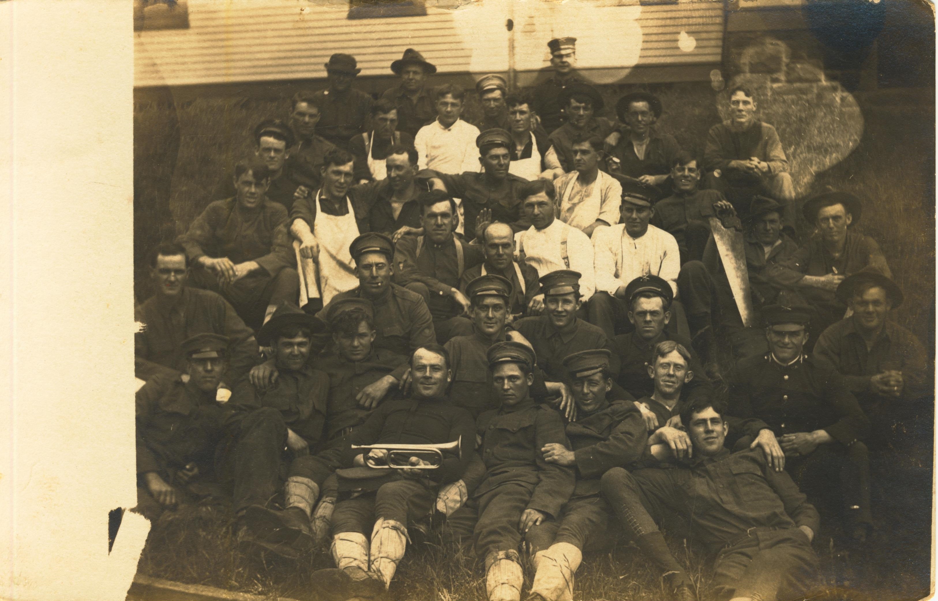 On back written Fort Columbia Wash 1912