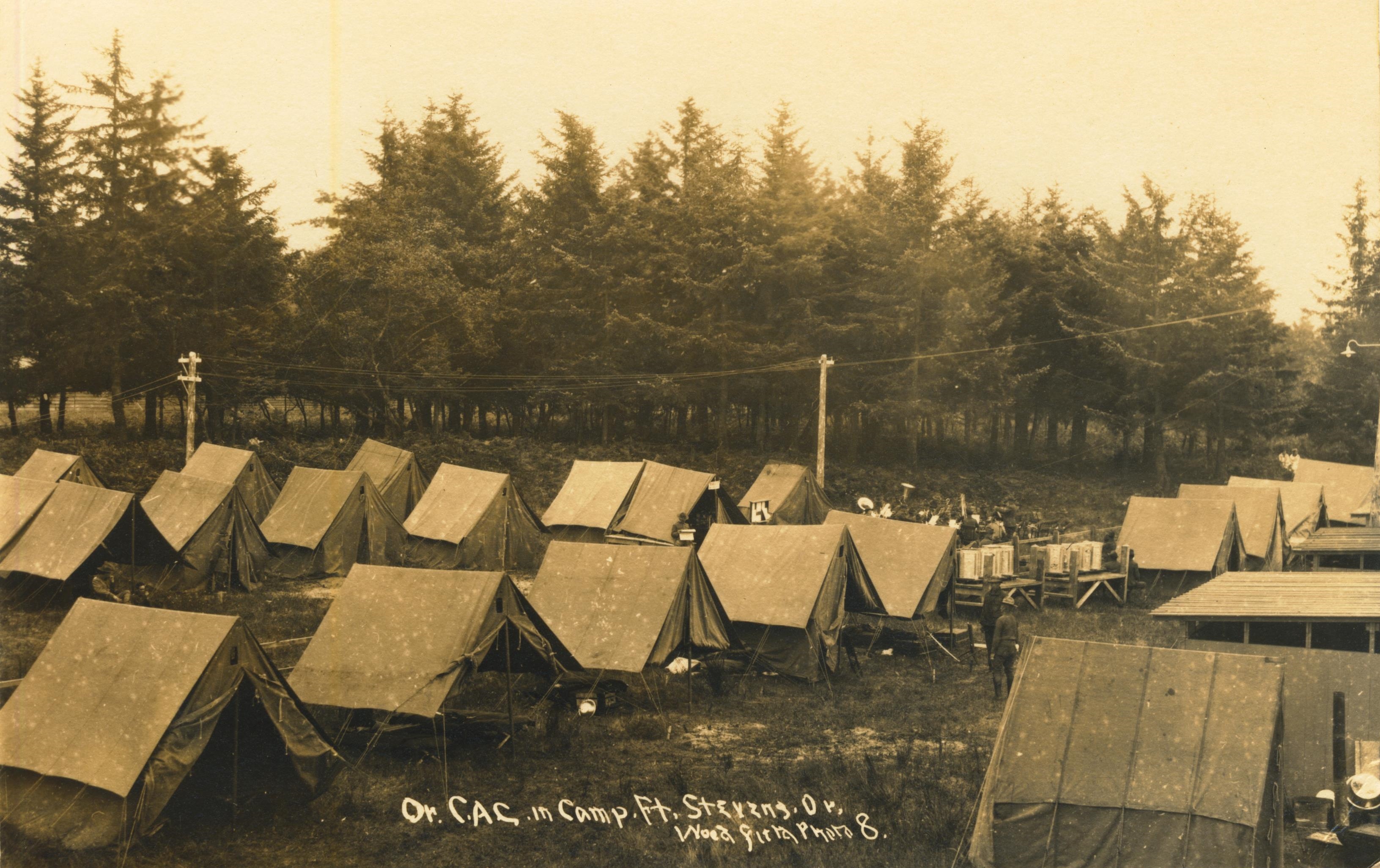 Oregon C.A.C. in Camp Fort Stevens OR