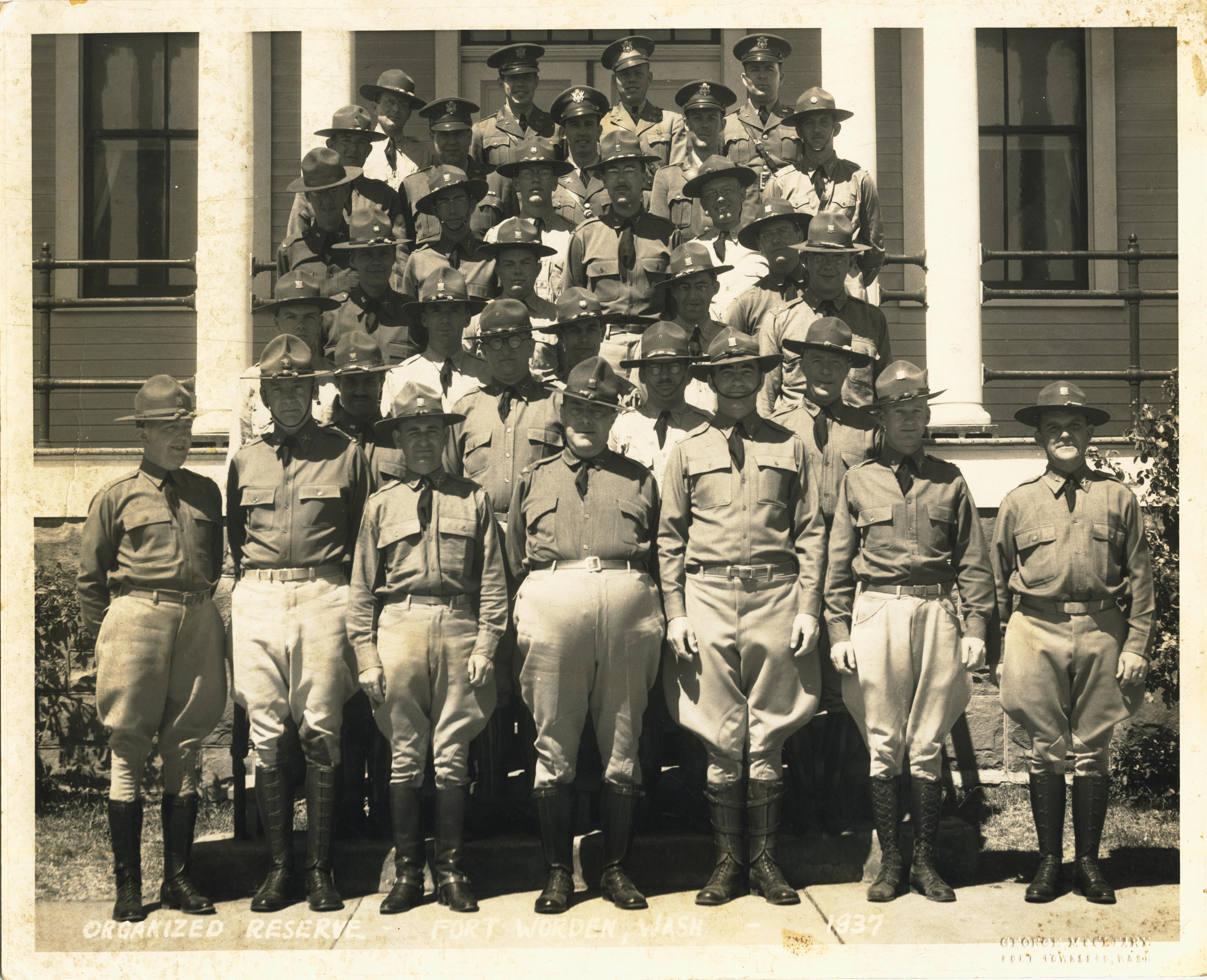 Organized Reserve Fort Worden Wash. 1937