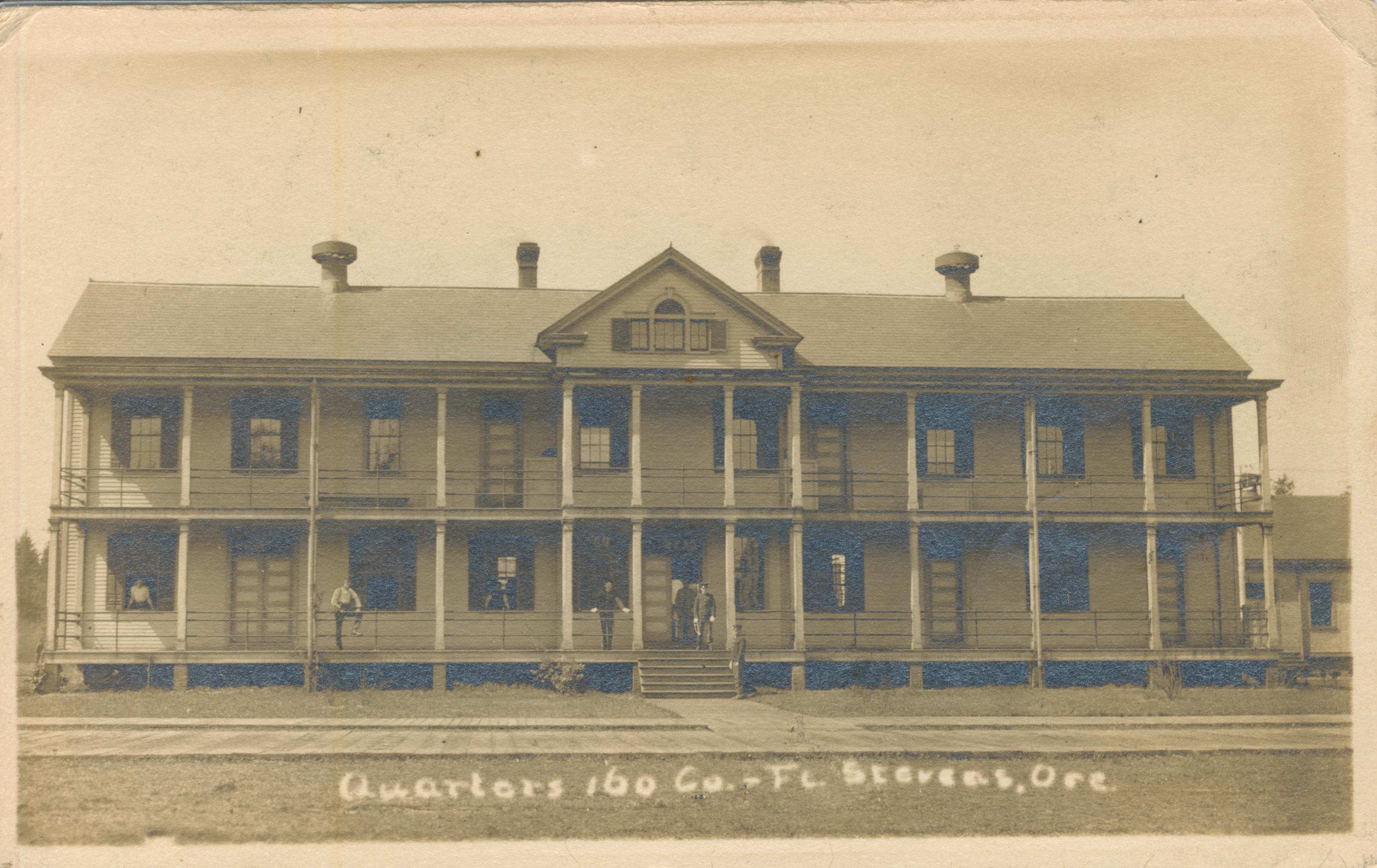 Quarters 160th Company Fort Stevens Ore