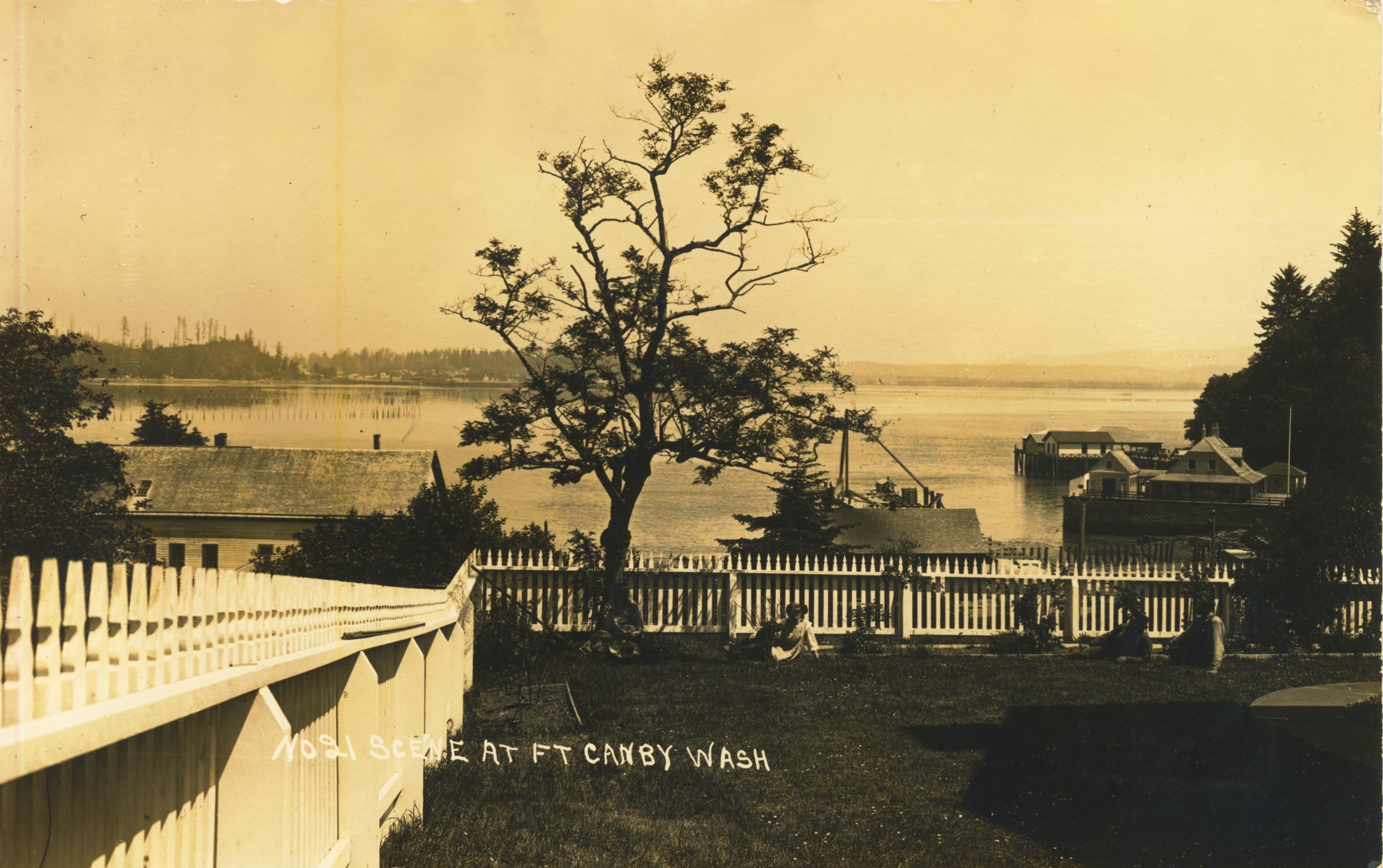 Scene At Fort Canby Wash