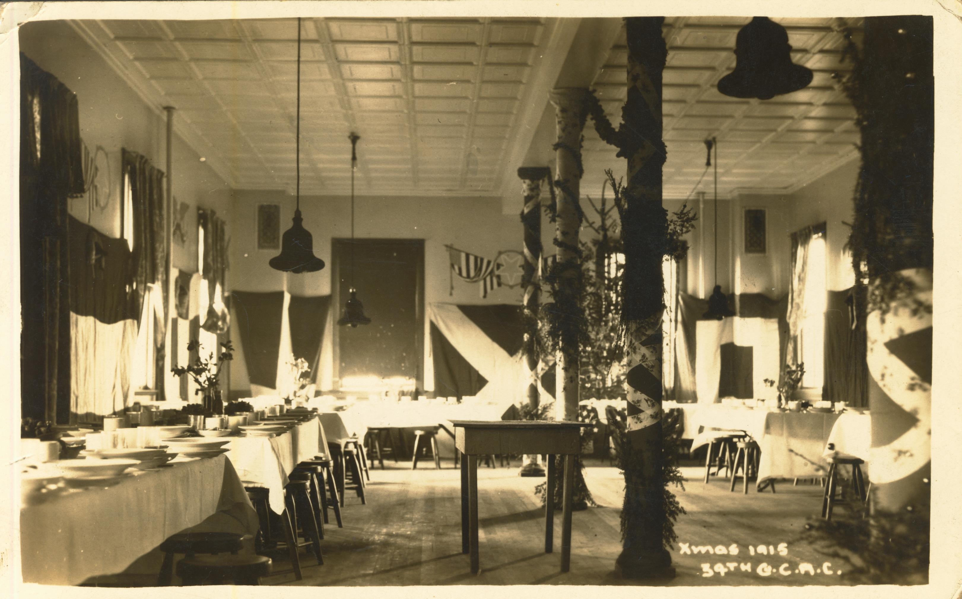 Xmas 1915 34th Co C.A.C.
