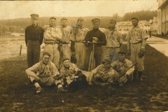 10th Company C.A.C. Baseball Team postmarked 5-14-11 Presidio CA