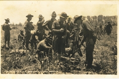 158th Company C.A.C. Arriving On The Boarder June 29 1916 likely from soldier John Brumback