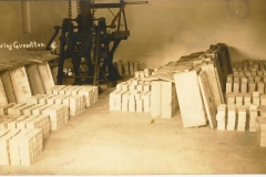 Drying Gun Cotton Stamped on back Eugene E. Hencke Fort Stevens OR