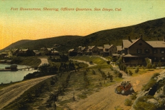 Fort Rosecrans CA Showing Officers Quarters