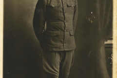 On back Cpl. Lormar M. Hillith Headquarters 69th Art Fort Worden WA
