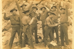 On back written Hold Up In Fort Columbia Wash 1910