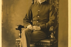 On back written John S Pietrzak from Chicago IL Fort Columbia WA 1910
