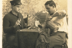 Playing Cards written on back Fort Worden WA