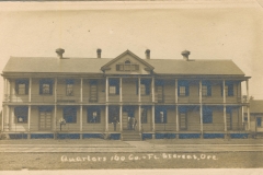 Quarters 160th Company Fort Stevens Ore