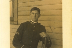 Written on back Cpl Z P Magnes Fort Columbia WA 1911