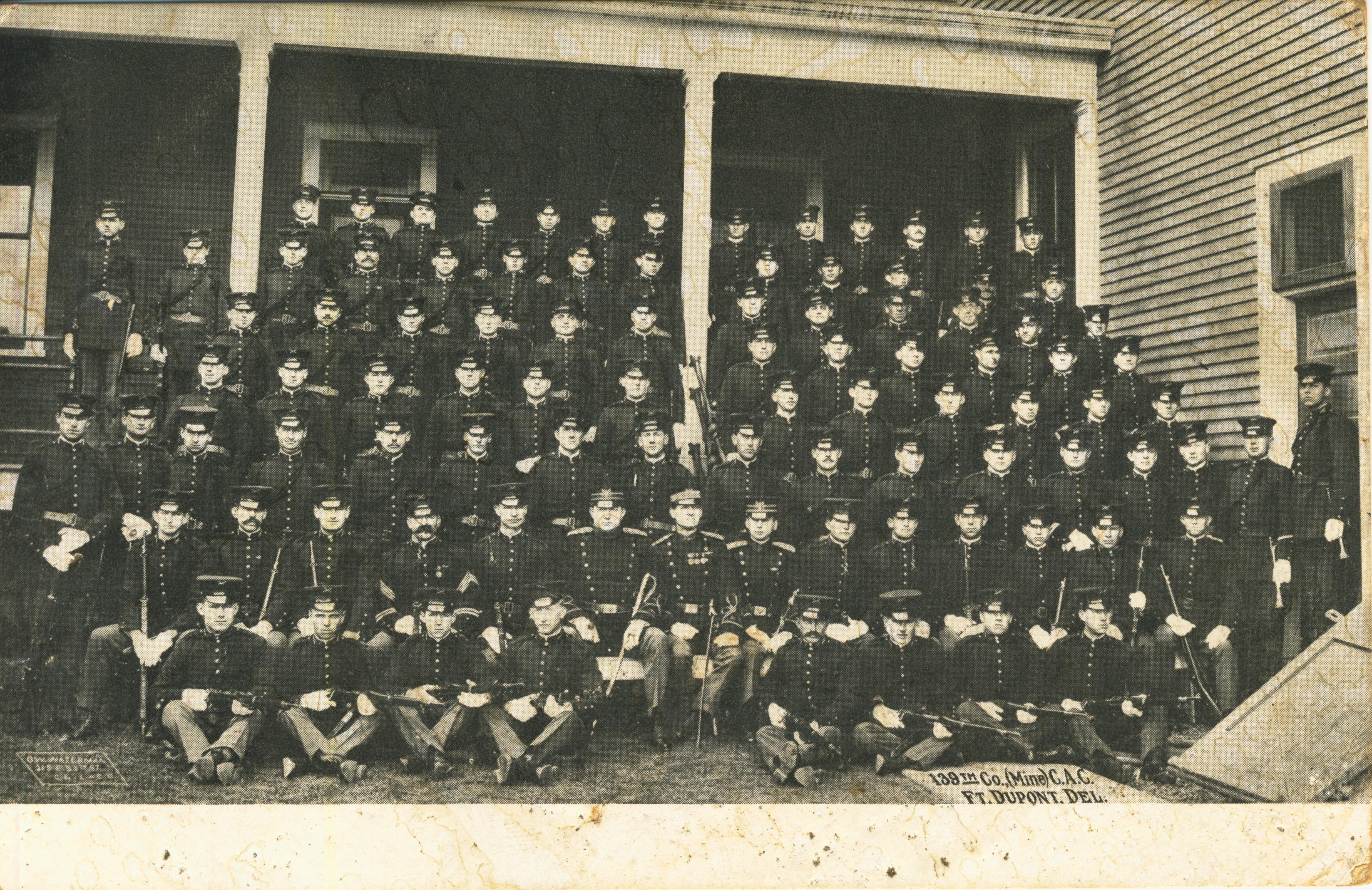 139th Company (mine) C.A.C. Fort DuPont DE