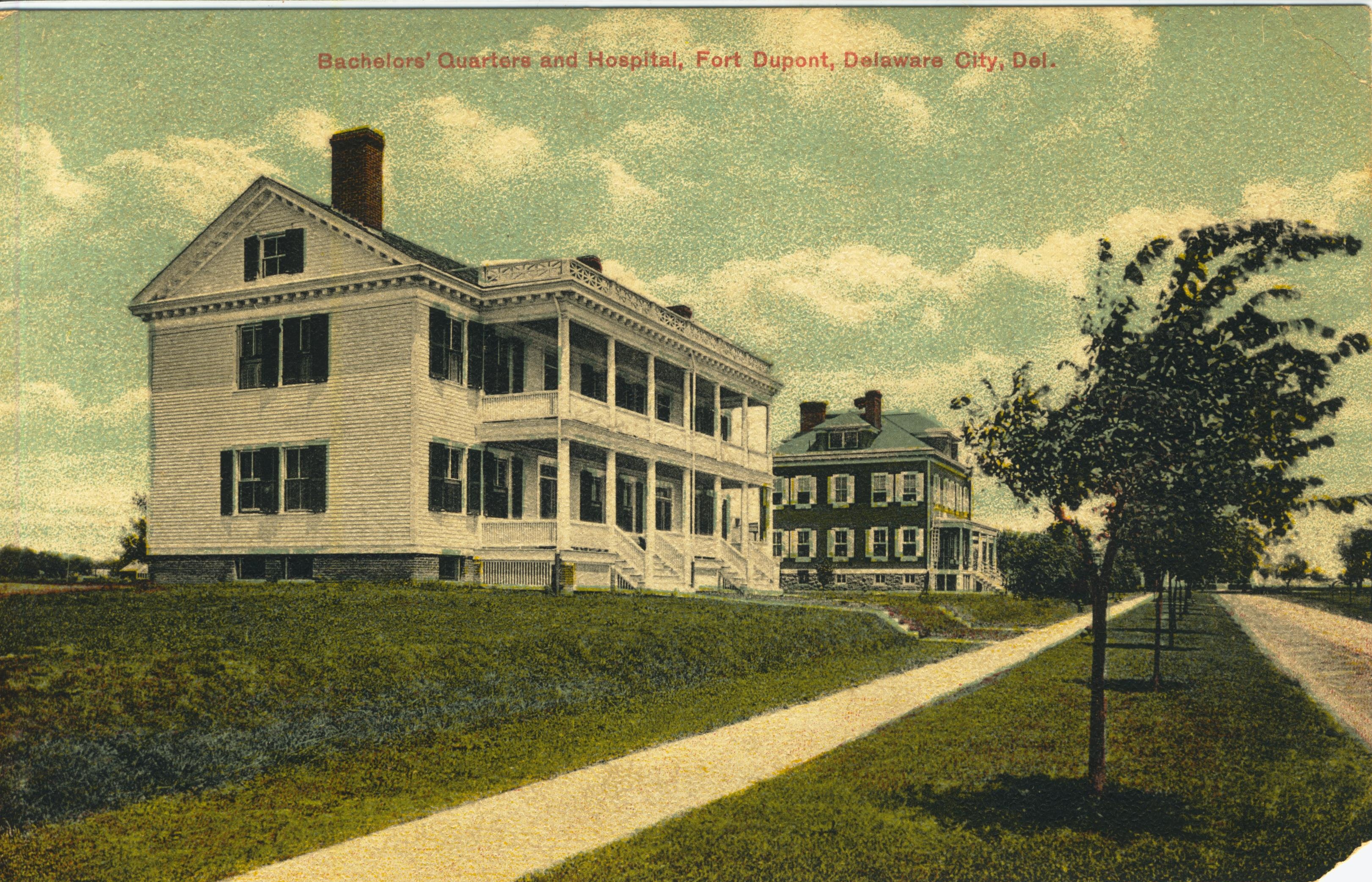 Bachelors Quarters and Hospital Fort DuPont DE