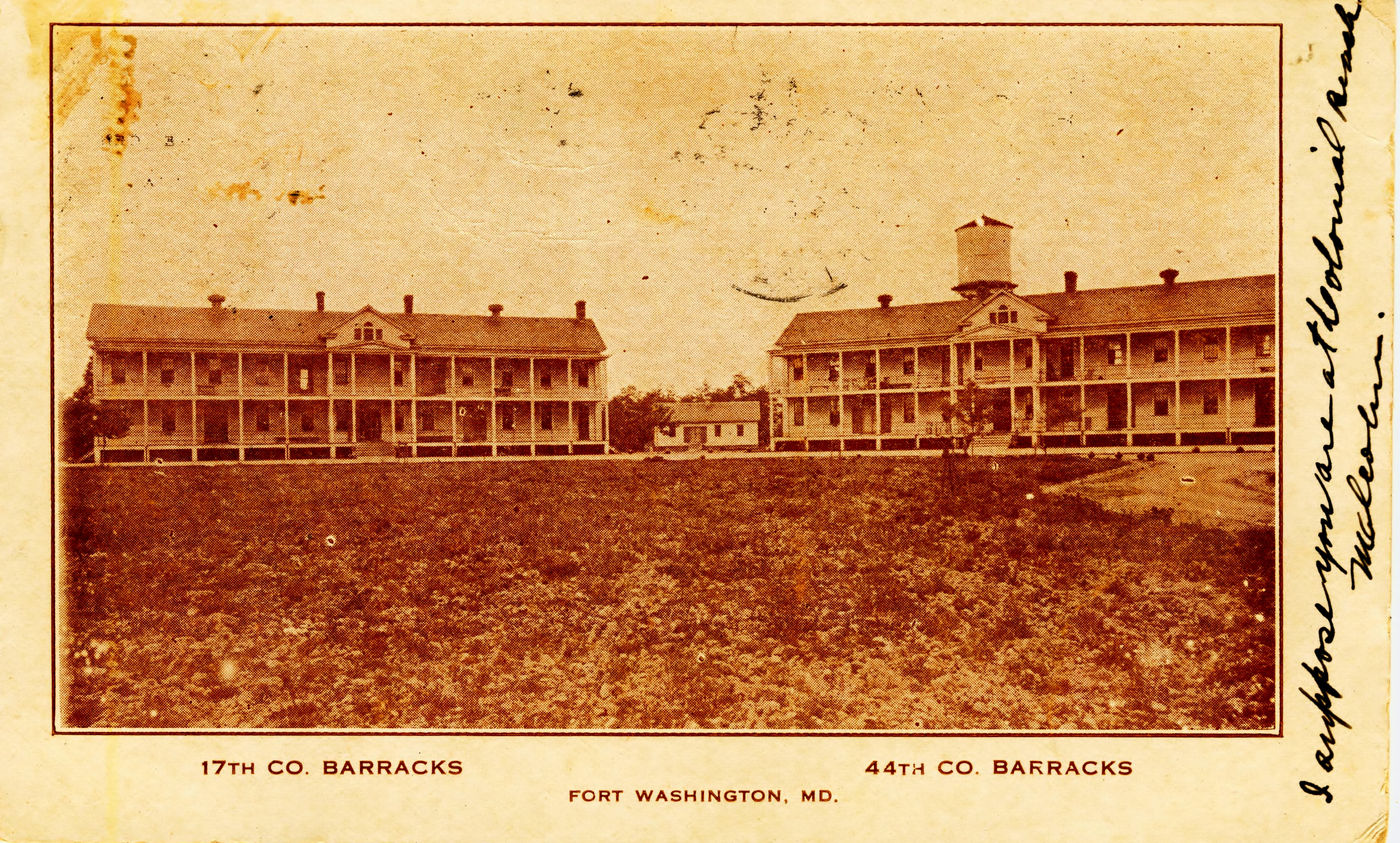 Barracks at Fort Washington MD