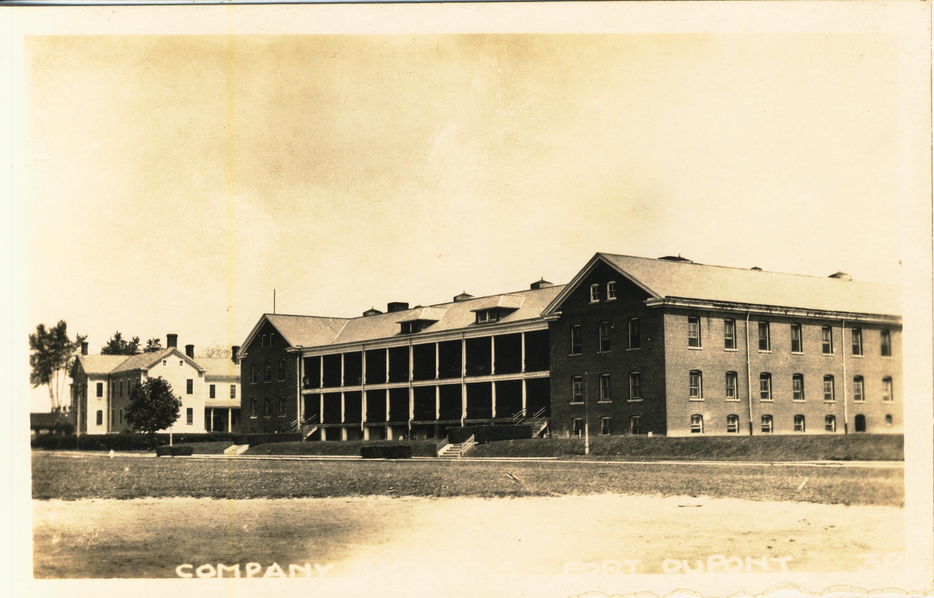 Campany Barracks Fort DuPont DE