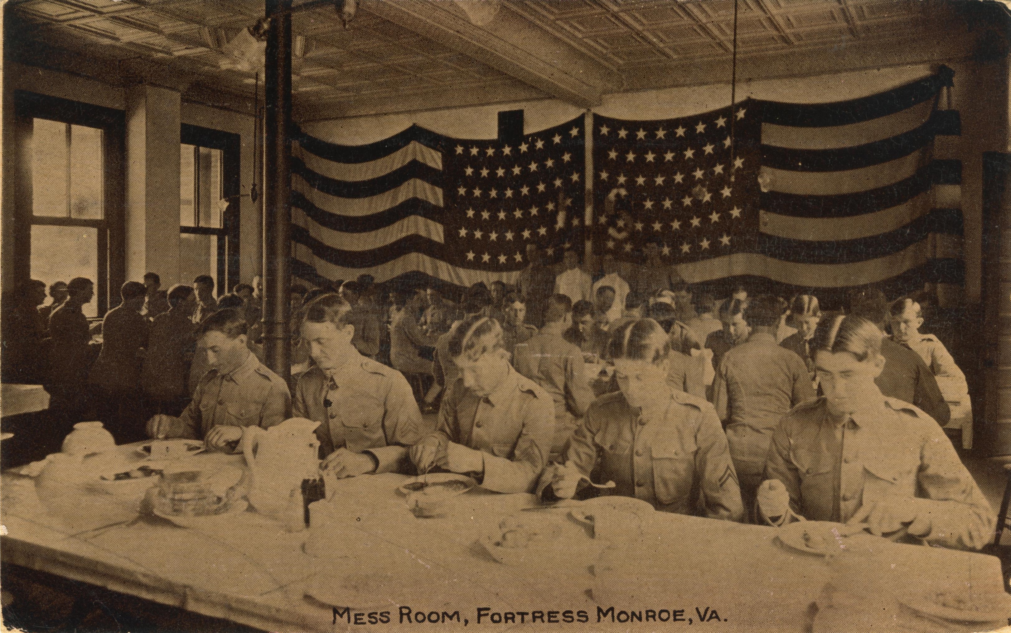 Mess Room Fortress Monroe
