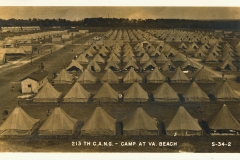 213th C.A.N.G. Camp at VA Beach dated Nov 17 1940