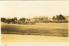 Soldiers Marching likely at Fort Washington MD