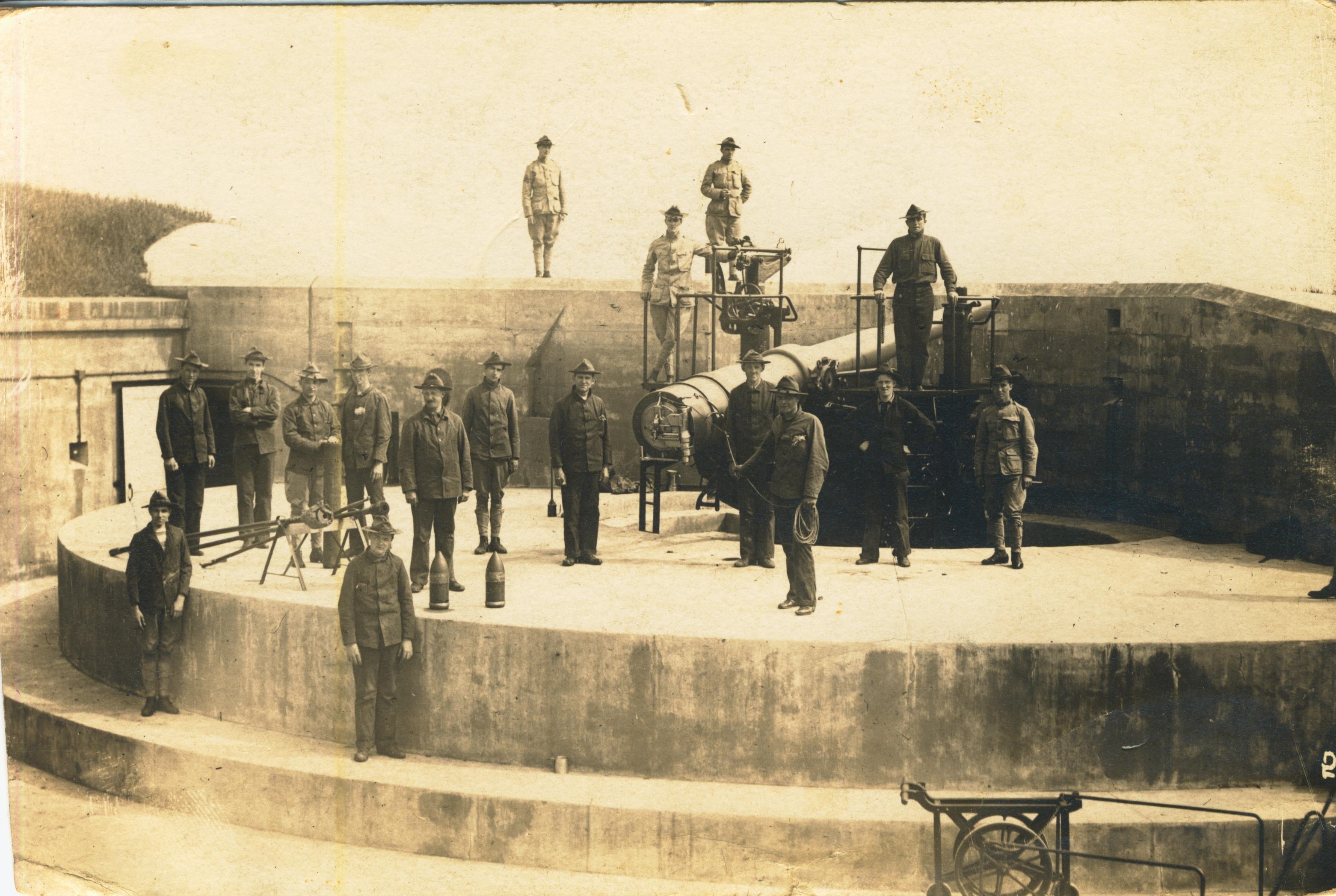 6 inch disappearing gun