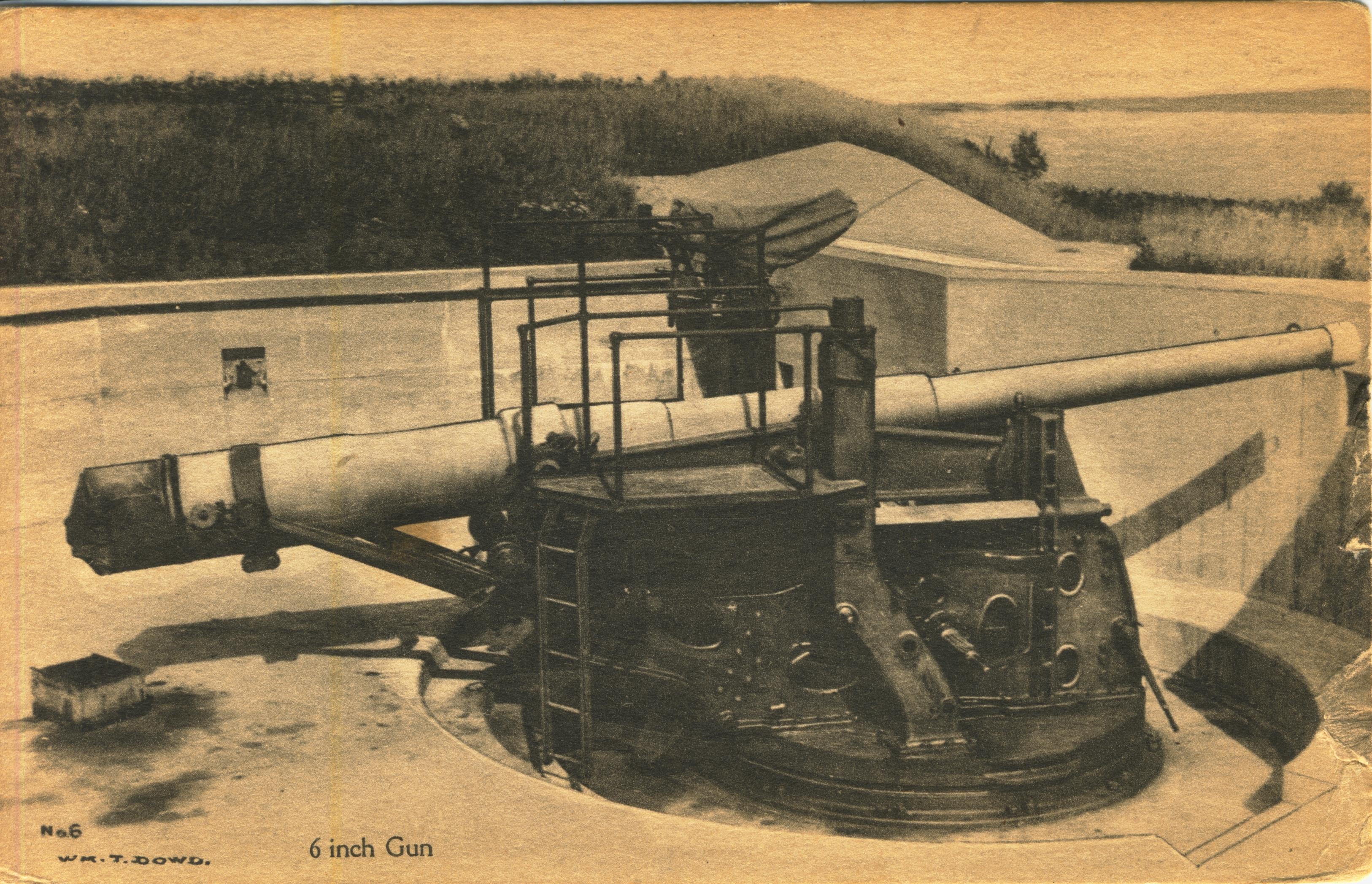 6 inch gun