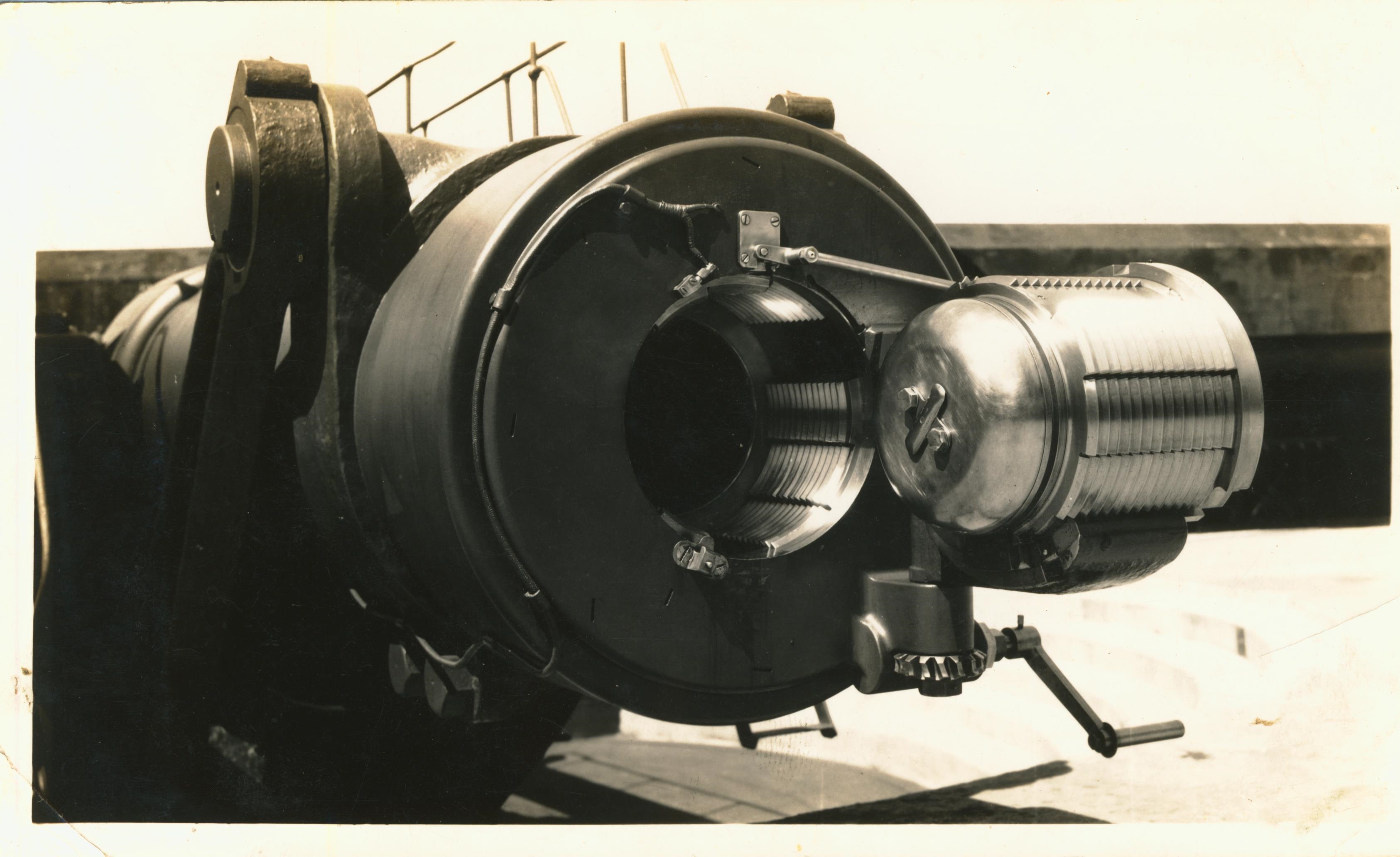Breech of 12 inch gun