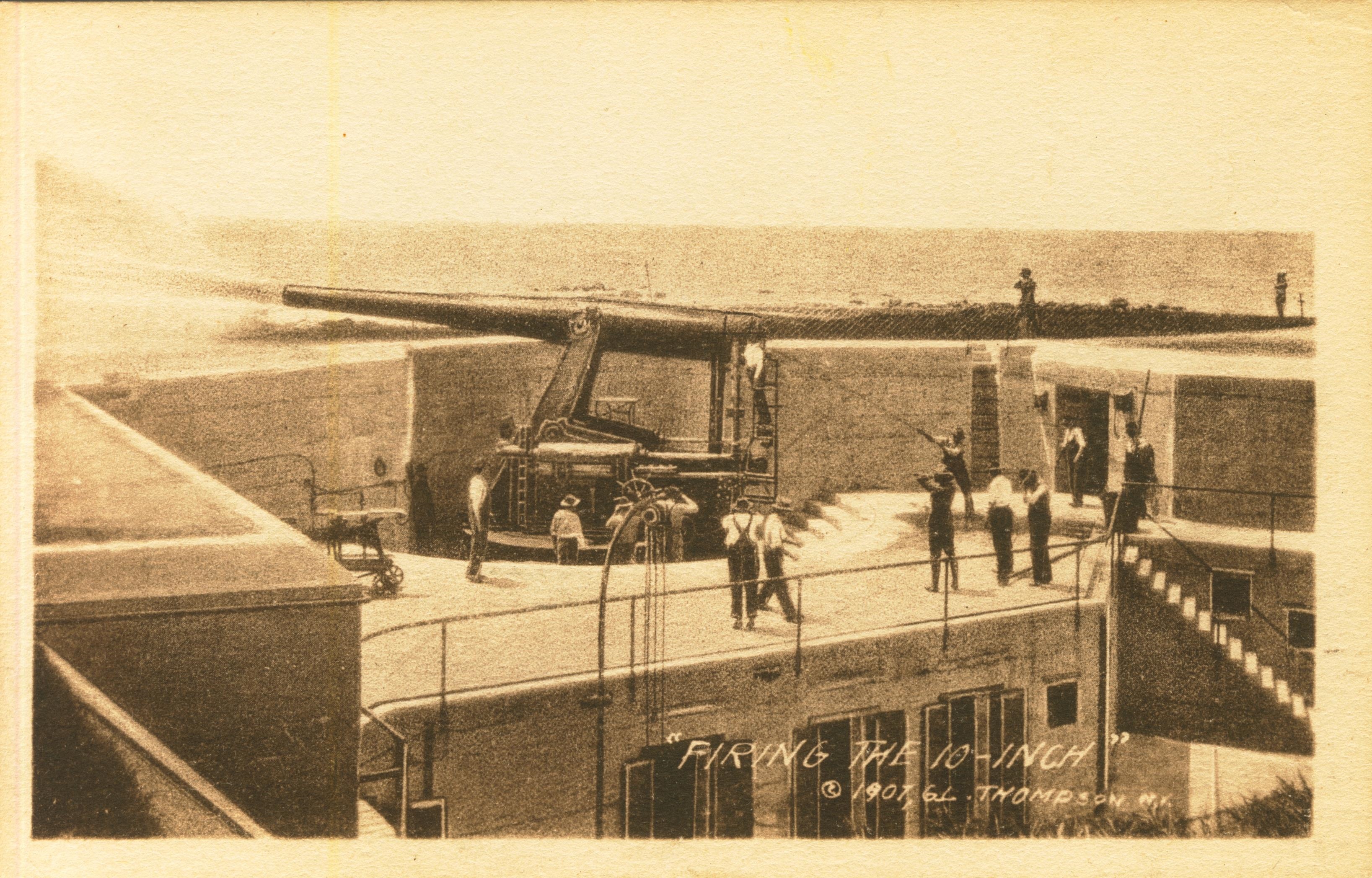 Firing the 10 inch 1