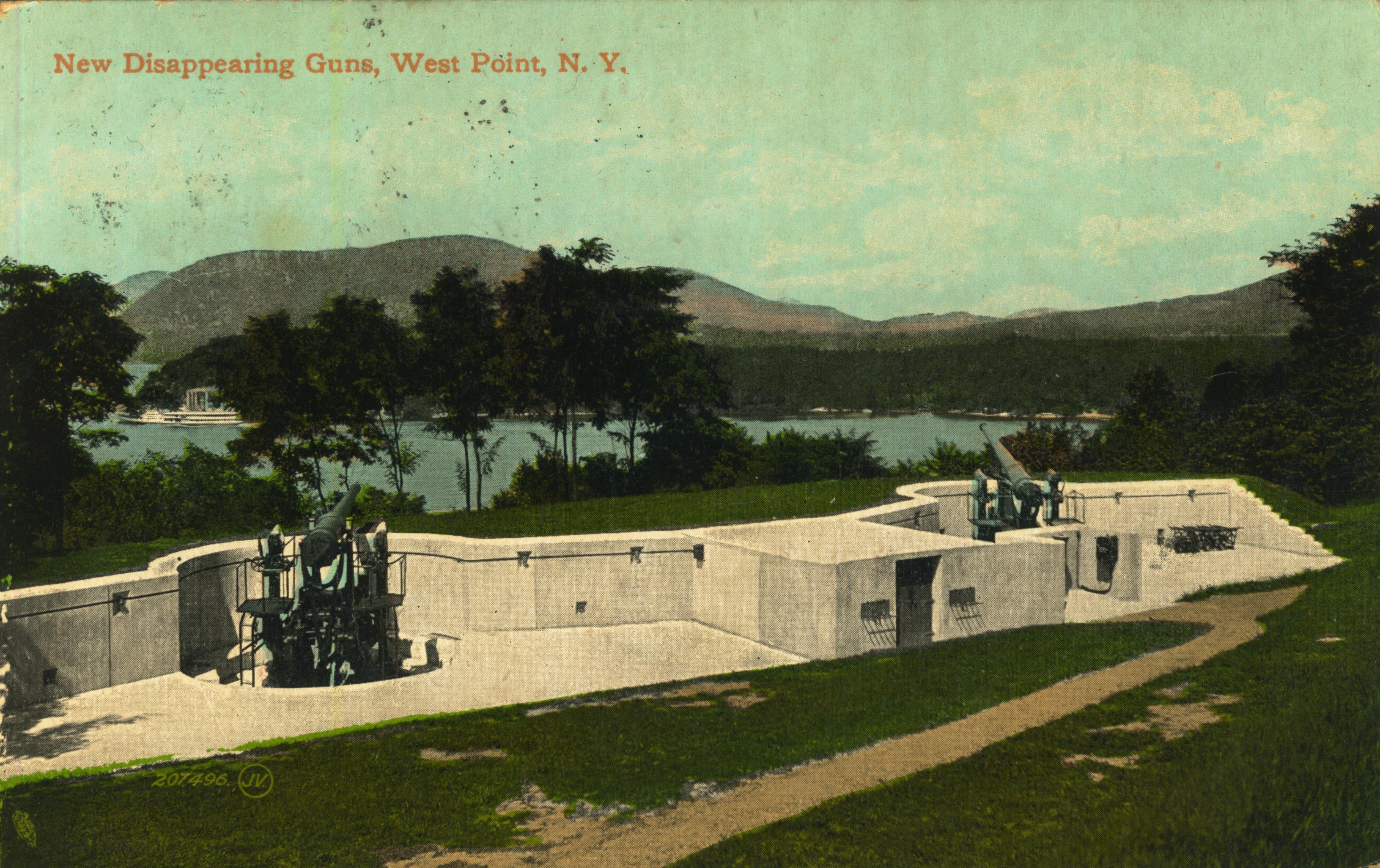 New disappearing gun battery West Point NY