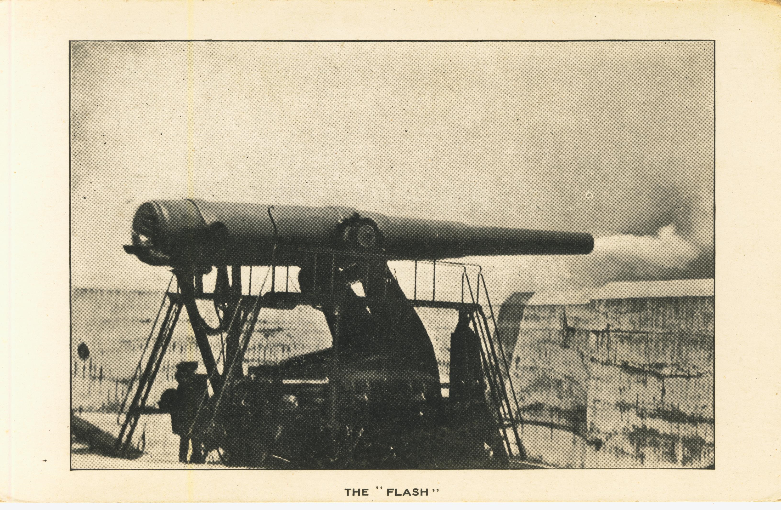 the flash Fort Monroe written on back