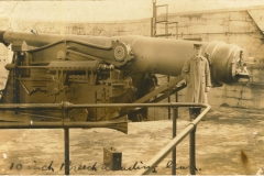 10 inch breech loading gun