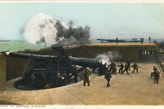 12 inch battery in action