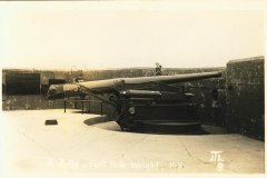 6 inch rifle Fort H. G. Wright NY 1