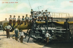 At the 12 inch gun