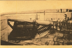Drill at 12 inch rifle